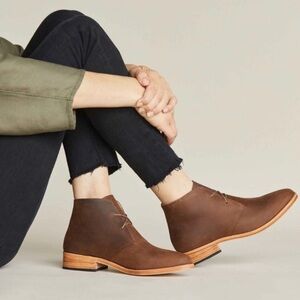 Nisolo Isa Boot in Brown Leather (size 7.5)